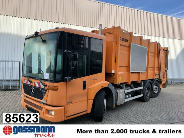 Mercedes-Benz Econic 2633 L 6x2/4 NLA, Lenkachse, Zöller - Müllwagen: das Bild 1 Mercedes-Benz Econic 2633 L 6x2/4 NLA, Lenkachse, Zöller - Müllwagen: das Bild 1