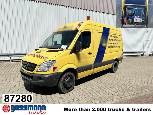 Mercedes-Benz Sprinter 516 KA 4x2, KaRo Hochdruckspüler - Kehrmaschine: das Bild 1 Mercedes-Benz Sprinter 516 KA 4x2, KaRo Hochdruckspüler - Kehrmaschine: das Bild 1