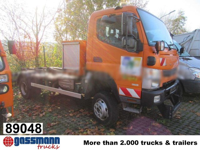 Mitsubishi Canter Fuso 6C18 4x4, Winterdienstausstattung, - Abrollkipper: das Bild 1 Mitsubishi Canter Fuso 6C18 4x4, Winterdienstausstattung, - Abrollkipper: das Bild 1