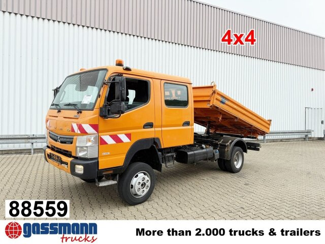 Mitsubishi Fuso 6C18D 4x4 Doka - Kipper: das Bild 1 Mitsubishi Fuso 6C18D 4x4 Doka - Kipper: das Bild 1