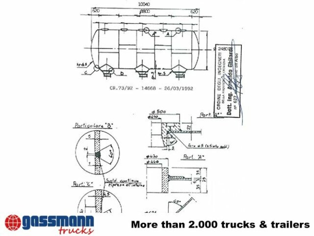 PIACENZA (I) C36R2P43, 43m³ - Siloauflieger: das Bild 3 PIACENZA (I) C36R2P43, 43m³ - Siloauflieger: das Bild 3