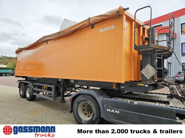 Kipper Auflieger Reisch RHKS-32/18 AL, 40 cbm Alu Kastenmulde: das Bild 12