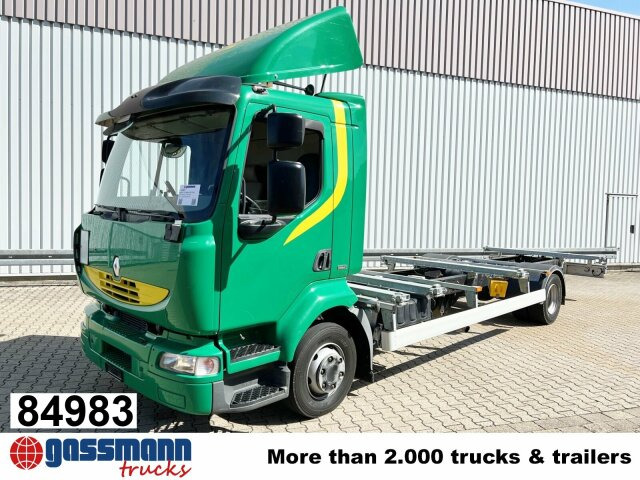 Renault Midlum 220.12 4x2, BDF verschiedene Größen - Containerwagen/ Wechselfahrgestell LKW: das Bild 1 Renault Midlum 220.12 4x2, BDF verschiedene Größen - Containerwagen/ Wechselfahrgestell LKW: das Bild 1