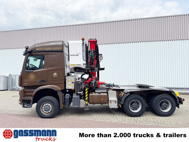 Mercedes-Benz Arocs 3351 LS 6x6, Grounder, MirrorCam, Navi, - Sattelzugmaschine: das Bild 2 Mercedes-Benz Arocs 3351 LS 6x6, Grounder, MirrorCam, Navi, - Sattelzugmaschine: das Bild 2