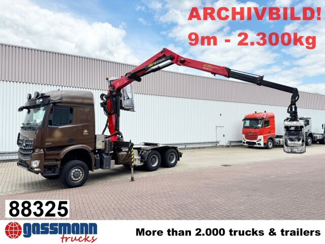 Mercedes-Benz Arocs 3351 LS 6x6, Grounder, MirrorCam, Navi, - Sattelzugmaschine: das Bild 1 Mercedes-Benz Arocs 3351 LS 6x6, Grounder, MirrorCam, Navi, - Sattelzugmaschine: das Bild 1