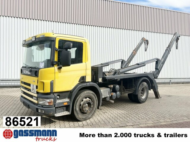 Scania 94G 260 GB 4x2, Meiller - Absetzkipper: das Bild 1 Scania 94G 260 GB 4x2, Meiller - Absetzkipper: das Bild 1