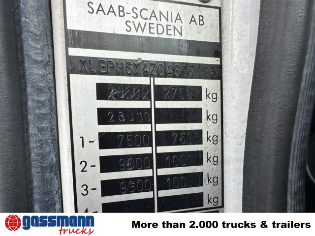 Scania P93 HK 250 6x4L, Abrollkipper - Abrollkipper: das Bild 3 Scania P93 HK 250 6x4L, Abrollkipper - Abrollkipper: das Bild 3