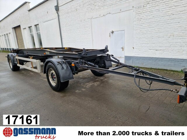 Schmitz Cargobull ACF 18 S, Schlittenabroller bis 7 m Beh. - Abrollanhänger/ Absetzanhänger: das Bild 1 Schmitz Cargobull ACF 18 S, Schlittenabroller bis 7 m Beh. - Abrollanhänger/ Absetzanhänger: das Bild 1