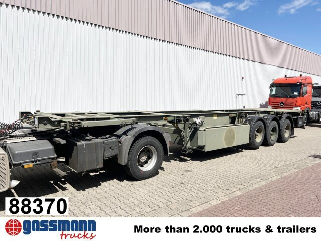 Schmitz Cargobull SCF 24 Containerchassis, 2x20/20/30/40ft, - Container/ Wechselfahrgestell Auflieger: das Bild 1 Schmitz Cargobull SCF 24 Containerchassis, 2x20/20/30/40ft, - Container/ Wechselfahrgestell Auflieger: das Bild 1