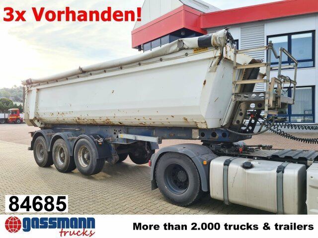 Schmitz Cargobull SKI 24 SL 7.2, Stahlmulde ca. 24m³, Liftachse - Kipper Auflieger: das Bild 1 Schmitz Cargobull SKI 24 SL 7.2, Stahlmulde ca. 24m³, Liftachse - Kipper Auflieger: das Bild 1