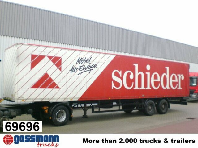 Spier SPIER SLG 2/90, Möbelauflieger, 80 cbm - Koffer Auflieger: das Bild 1 Spier SPIER SLG 2/90, Möbelauflieger, 80 cbm - Koffer Auflieger: das Bild 1