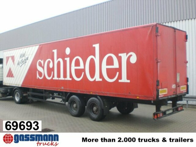 Spier SPIER SLG 2/90, Möbelkofferauflieger, 80 cbm, - Koffer Auflieger: das Bild 1 Spier SPIER SLG 2/90, Möbelkofferauflieger, 80 cbm, - Koffer Auflieger: das Bild 1