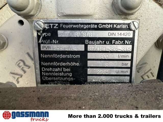 Unimog U 1300 L 435/11 4x4, -Feuerwehr - Feuerwehrfahrzeug: das Bild 2 Unimog U 1300 L 435/11 4x4, -Feuerwehr - Feuerwehrfahrzeug: das Bild 2