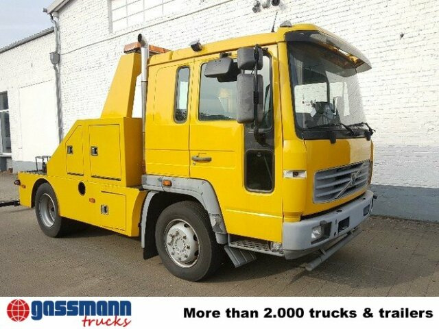 Autotransporter LKW Volvo FL 612 L, Abschleppwagen Hubbrille 3 to: das Bild 11