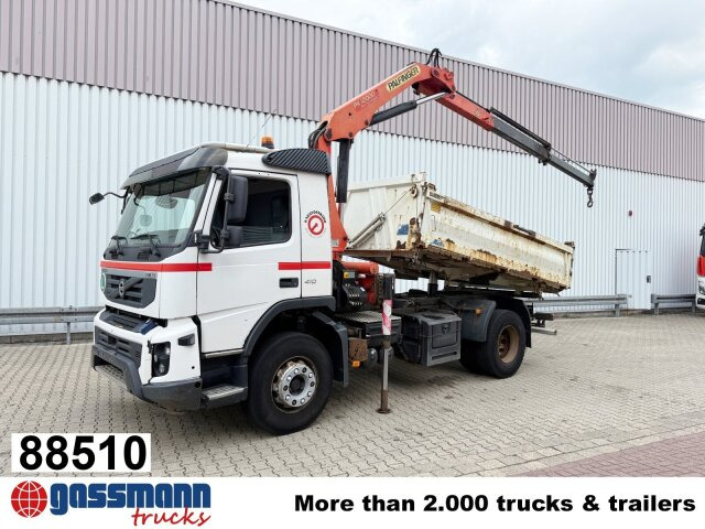 Volvo FMX 410 4x2 mit Kran Palfinger PK12000 - Kipper, Autokran: das Bild 1 Volvo FMX 410 4x2 mit Kran Palfinger PK12000 - Kipper, Autokran: das Bild 1