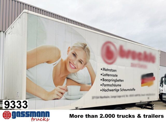 WR-KF-LM-7.75 Wechselbrücke - Kofferaufbau: das Bild 1 WR-KF-LM-7.75 Wechselbrücke - Kofferaufbau: das Bild 1