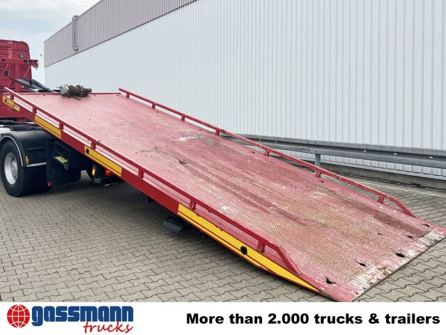 Wechselaufbau/ Container Abschlpp-Schiebeplateau, Hubbrille, 2xWinde: das Bild 12