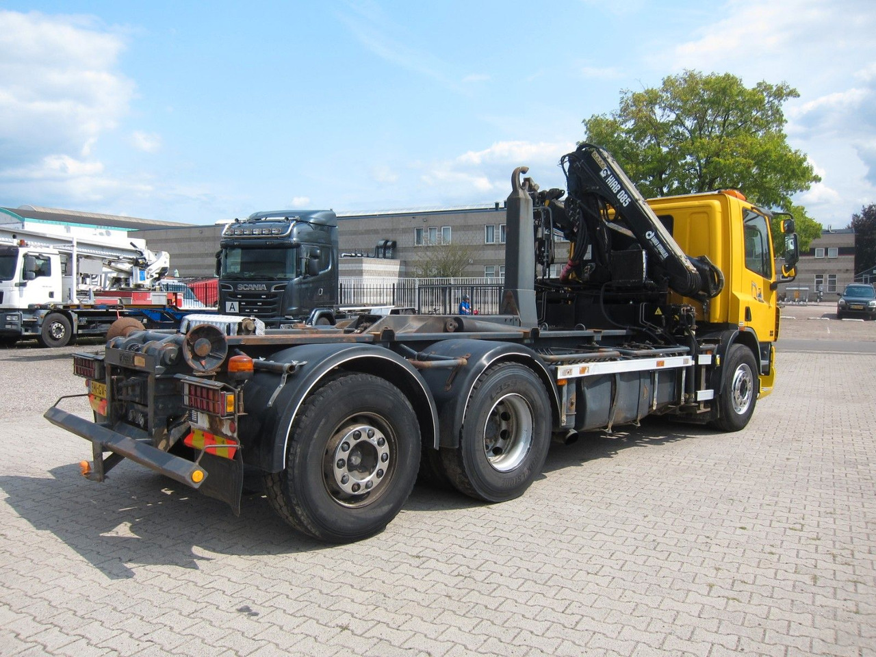 DAF CF 75 310 6X2*4 Hiab Kran Haken Manual Funk E3 - Abrollkipper, Autokran: das Bild 5 DAF CF 75 310 6X2*4 Hiab Kran Haken Manual Funk E3 - Abrollkipper, Autokran: das Bild 5