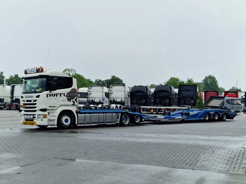 Scania R450 6x2 Trucktransporter GS Meppel + Trailer 2008 - Perfect condition - Retarder - Autotransporter LKW: das Bild 4 Scania R450 6x2 Trucktransporter GS Meppel + Trailer 2008 - Perfect condition - Retarder - Autotransporter LKW: das Bild 4
