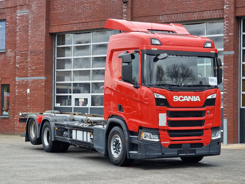 Scania R540 NGS 6x2 - BDF - Retarder - Full air - Navi - Led - Fridge - 4.95 WB - Containerwagen/ Wechselfahrgestell LKW: das Bild 1 Scania R540 NGS 6x2 - BDF - Retarder - Full air - Navi - Led - Fridge - 4.95 WB - Containerwagen/ Wechselfahrgestell LKW: das Bild 1