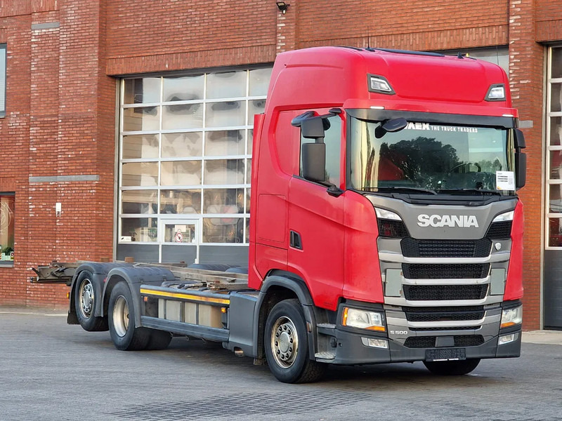 Scania S500 NGS Highline 6x2 - BDF - Full air - Navi - Retarder - Containerwagen/ Wechselfahrgestell LKW: das Bild 1 Scania S500 NGS Highline 6x2 - BDF - Full air - Navi - Retarder - Containerwagen/ Wechselfahrgestell LKW: das Bild 1