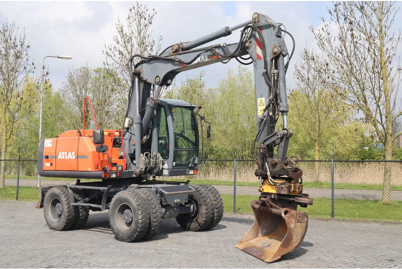 Atlas 160W | ROTOTILT | GRIPPER | BUCKET | DOZER BLADE - Mobilbagger: das Bild 5 Atlas 160W | ROTOTILT | GRIPPER | BUCKET | DOZER BLADE - Mobilbagger: das Bild 5
