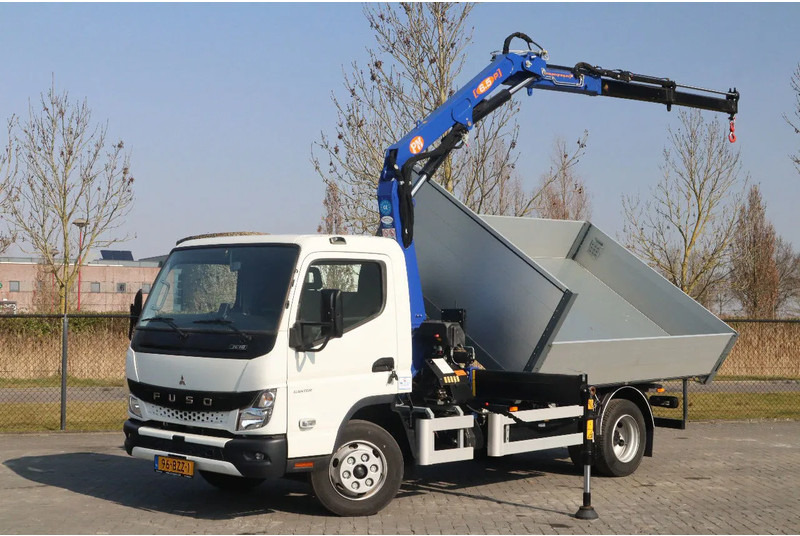 FUSO Canter 7C18 | 4X2 | 3-WAY TIPPER | PM 6.5 KRAN /CRANE - Kipper Transporter: das Bild 1 FUSO Canter 7C18 | 4X2 | 3-WAY TIPPER | PM 6.5 KRAN /CRANE - Kipper Transporter: das Bild 1