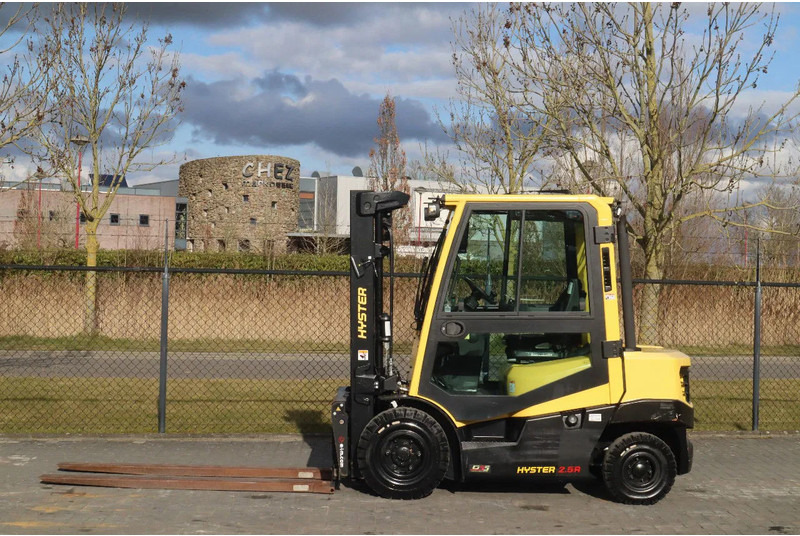 Hyster H2.5 A | BOOM SUSPENSION | SIDESHIFT | FORK EXTENTIONS | FORK POSITIONERS - Dieselstapler: das Bild 1 Hyster H2.5 A | BOOM SUSPENSION | SIDESHIFT | FORK EXTENTIONS | FORK POSITIONERS - Dieselstapler: das Bild 1