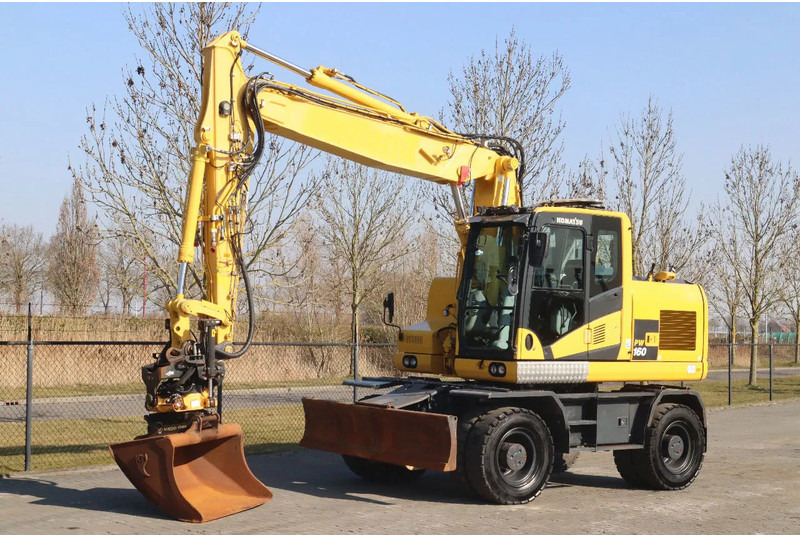 Komatsu PW160-11 | ENGCON TILTROTATOR | BUCKET | TRAILER HYDR. - Mobilbagger: das Bild 2 Komatsu PW160-11 | ENGCON TILTROTATOR | BUCKET | TRAILER HYDR. - Mobilbagger: das Bild 2