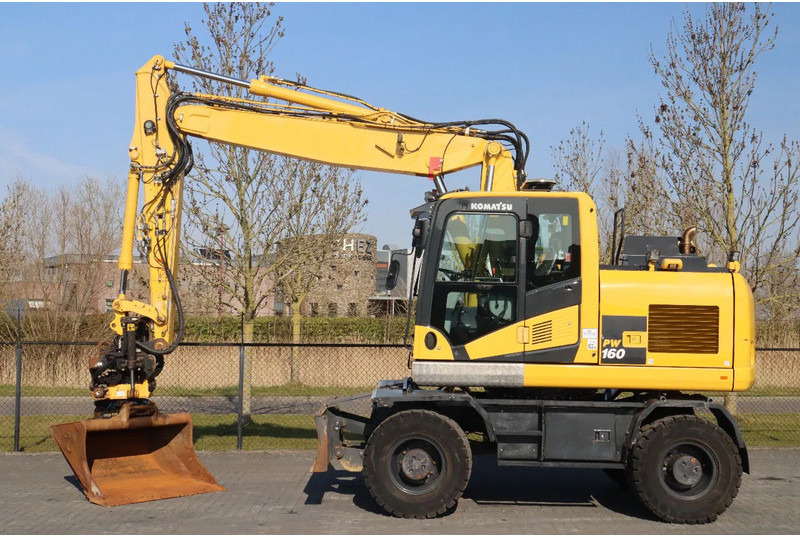 Komatsu PW160-11 | ENGCON TILTROTATOR | BUCKET | TRAILER HYDR. - Mobilbagger: das Bild 1 Komatsu PW160-11 | ENGCON TILTROTATOR | BUCKET | TRAILER HYDR. - Mobilbagger: das Bild 1