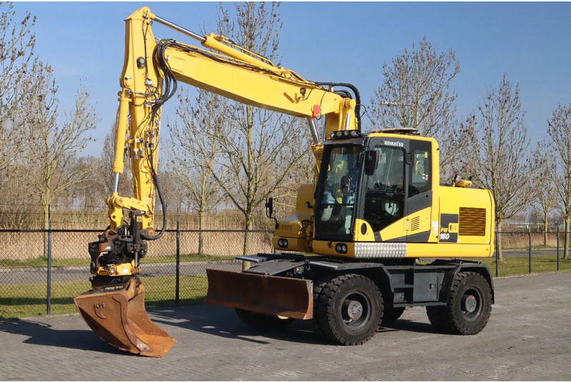 Komatsu PW160-11 | ENGCON TILTROTATOR | BUCKET | TRAILER HYDR. - Mobilbagger: das Bild 2 Komatsu PW160-11 | ENGCON TILTROTATOR | BUCKET | TRAILER HYDR. - Mobilbagger: das Bild 2