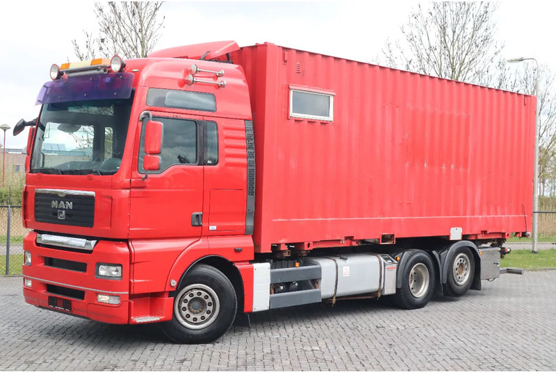MAN TGA 26.480 | 6X2 | RETARDER | BDF | MOBILE WORKSHOP - Containerwagen/ Wechselfahrgestell LKW: das Bild 1 MAN TGA 26.480 | 6X2 | RETARDER | BDF | MOBILE WORKSHOP - Containerwagen/ Wechselfahrgestell LKW: das Bild 1