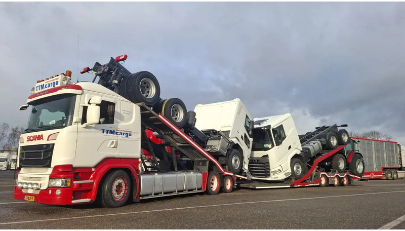 Scania R450 | 6X2 | GS MEPPEL | TRUCK TRANSPORTER | LKW TRANSPORT - Autotransporter LKW: das Bild 2 Scania R450 | 6X2 | GS MEPPEL | TRUCK TRANSPORTER | LKW TRANSPORT - Autotransporter LKW: das Bild 2