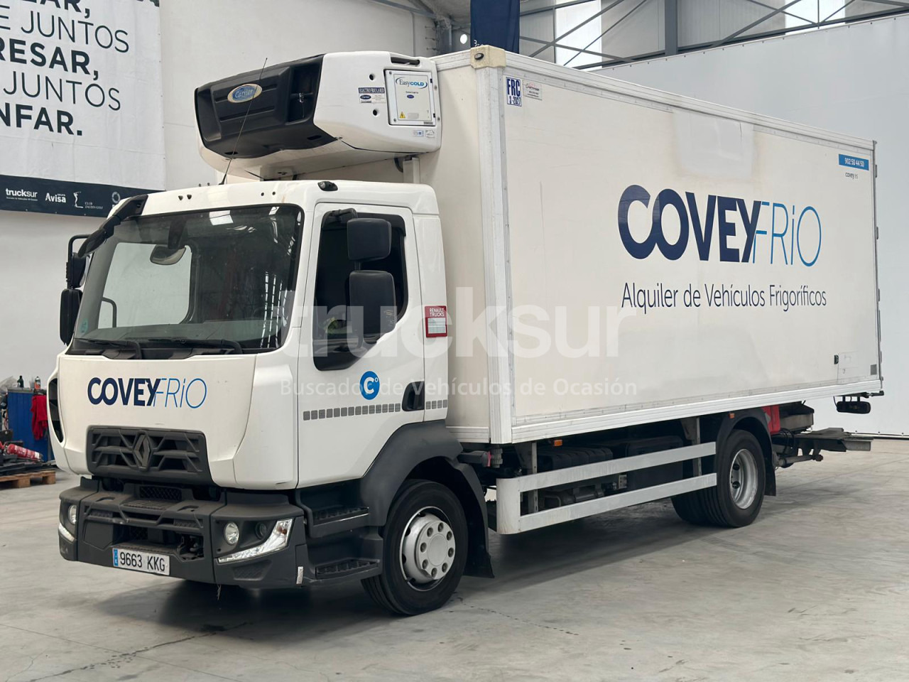 RENAULT D 12.210 - Kühlkoffer LKW: das Bild 2 RENAULT D 12.210 - Kühlkoffer LKW: das Bild 2