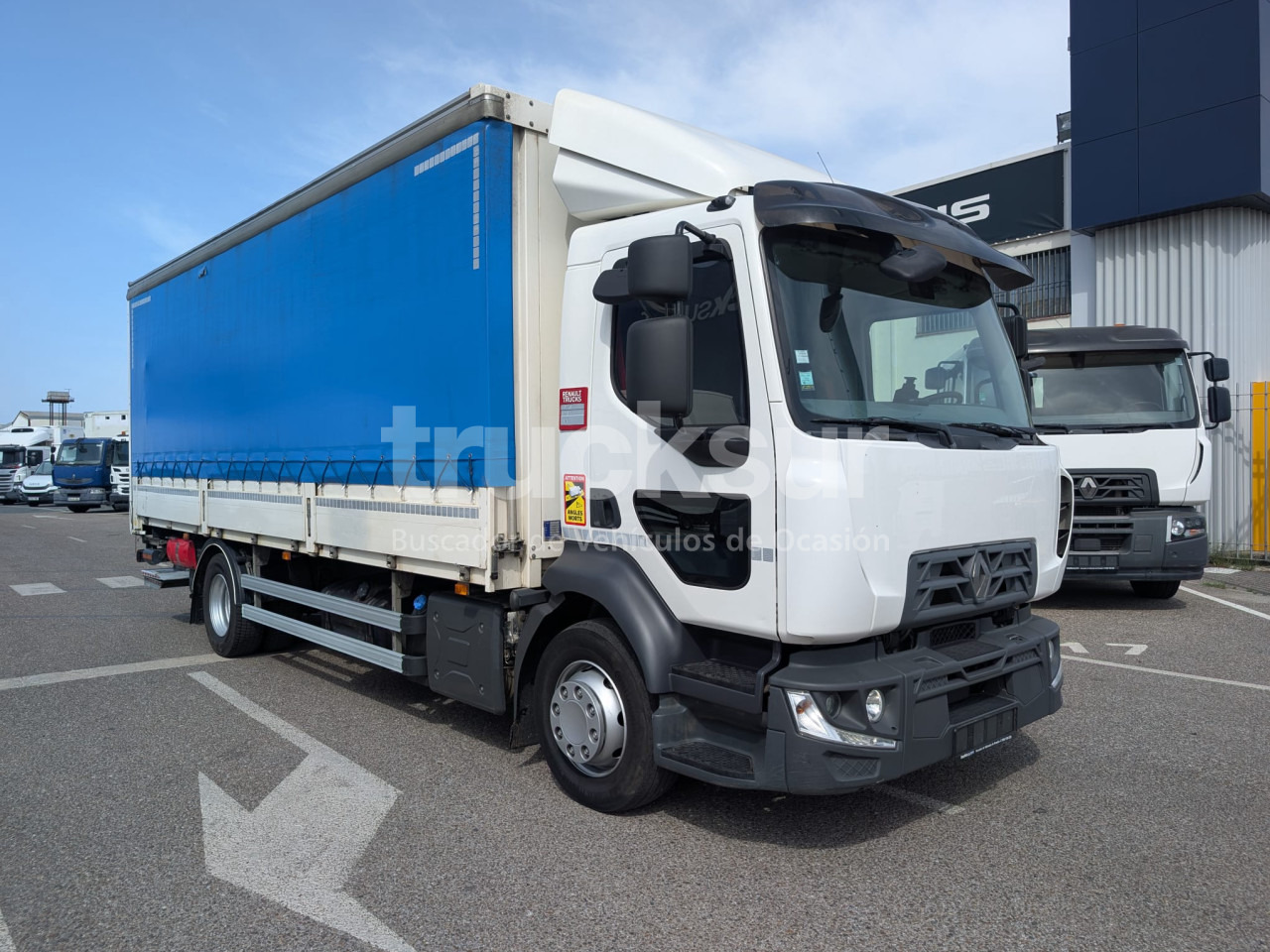 RENAULT D240.12 - Plane LKW: das Bild 2 RENAULT D240.12 - Plane LKW: das Bild 2