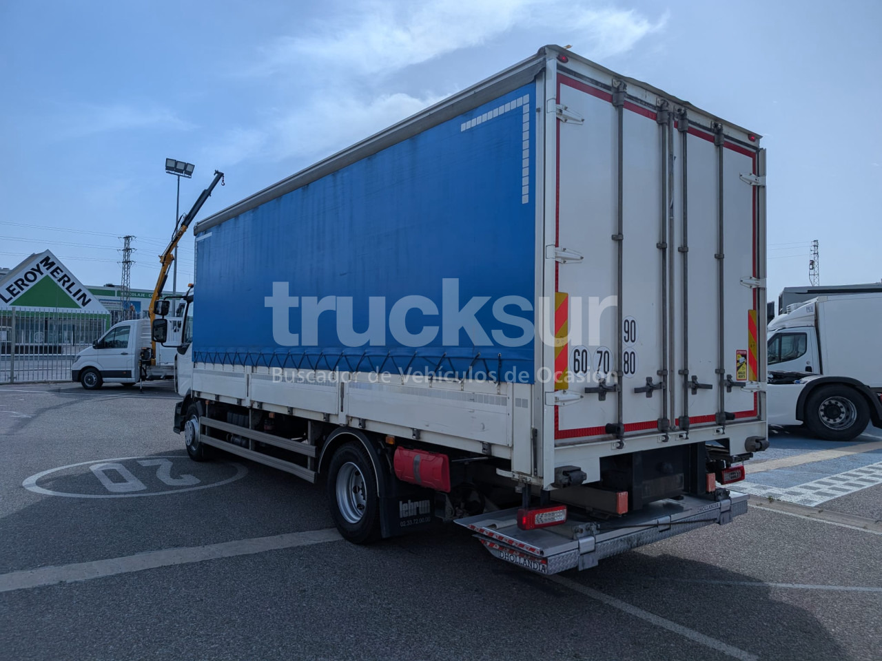 RENAULT D240.12 - Plane LKW: das Bild 4 RENAULT D240.12 - Plane LKW: das Bild 4