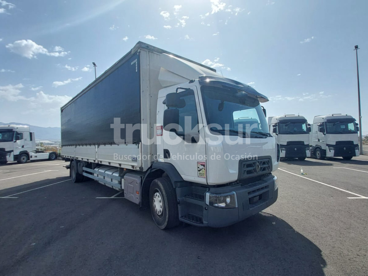 RENAULT D380.18 - Plane LKW: das Bild 2 RENAULT D380.18 - Plane LKW: das Bild 2