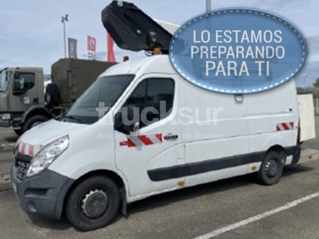 RENAULT MASTER 130.35 - LKW mit Arbeitsbühne: das Bild 1 RENAULT MASTER 130.35 - LKW mit Arbeitsbühne: das Bild 1
