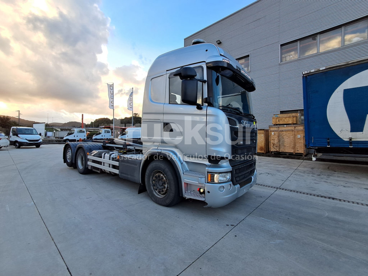 SCANIA R580.26 ejes 6x2*4 - Abrollkipper: das Bild 2 SCANIA R580.26 ejes 6x2*4 - Abrollkipper: das Bild 2