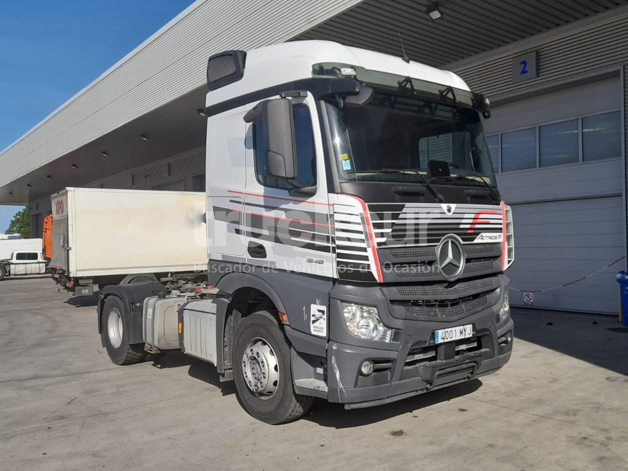 MERCEDES ACTROS 1848F - Sattelzugmaschine: das Bild 2 MERCEDES ACTROS 1848F - Sattelzugmaschine: das Bild 2