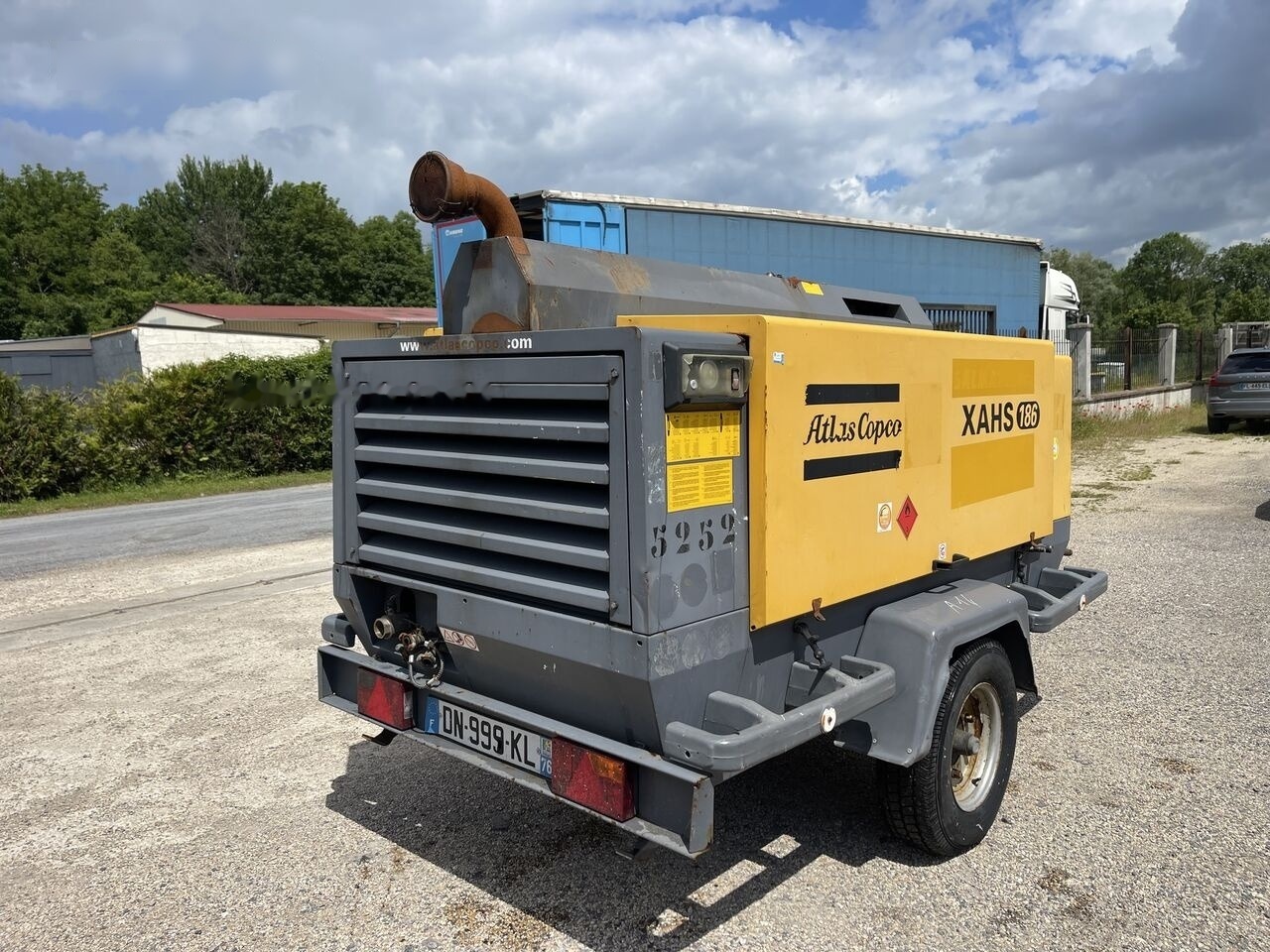 Luftkompressor Atlas Copco XAHS 186: das Bild 8