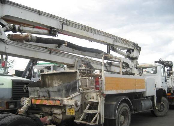 Mercedes SK 1922 - Betonpumpe: das Bild 2 Mercedes SK 1922 - Betonpumpe: das Bild 2