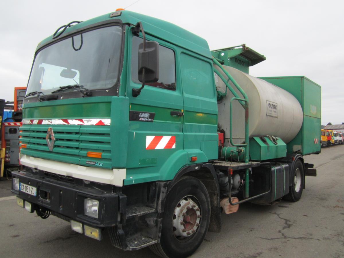 Renault G 340 TI MANAGER - Tankwagen, Asphalttechnik: das Bild 1 Renault G 340 TI MANAGER - Tankwagen, Asphalttechnik: das Bild 1