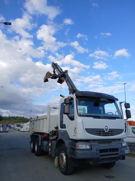 Renault Kerax 380 DXI - Kipper, Autokran: das Bild 2 Renault Kerax 380 DXI - Kipper, Autokran: das Bild 2