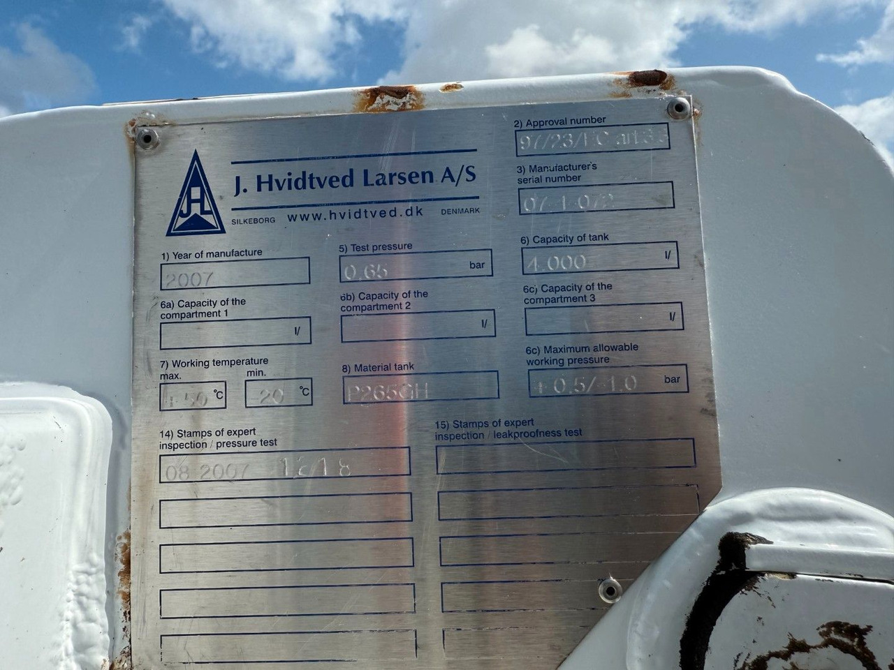 Saug-/ Spülfahrzeug Mercedes-Benz Atego 1323 RHD Euro 6 Hvidtved Larsen Cityflex: das Bild 9