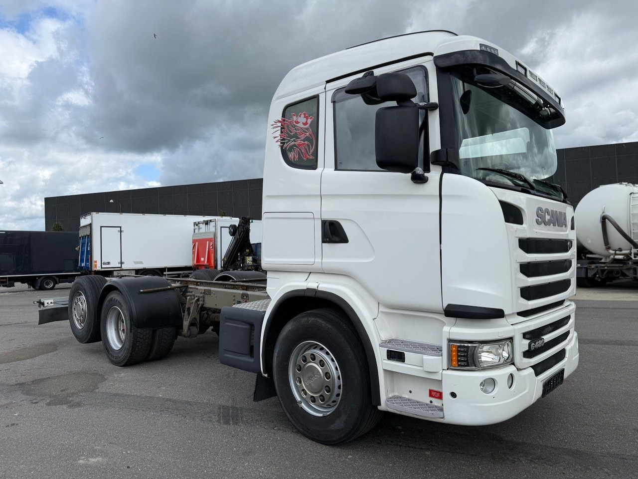 Scania G480 6x2*4 ADR Chassis / Fahrgestell / Retarder - Fahrgestell LKW: das Bild 2 Scania G480 6x2*4 ADR Chassis / Fahrgestell / Retarder - Fahrgestell LKW: das Bild 2