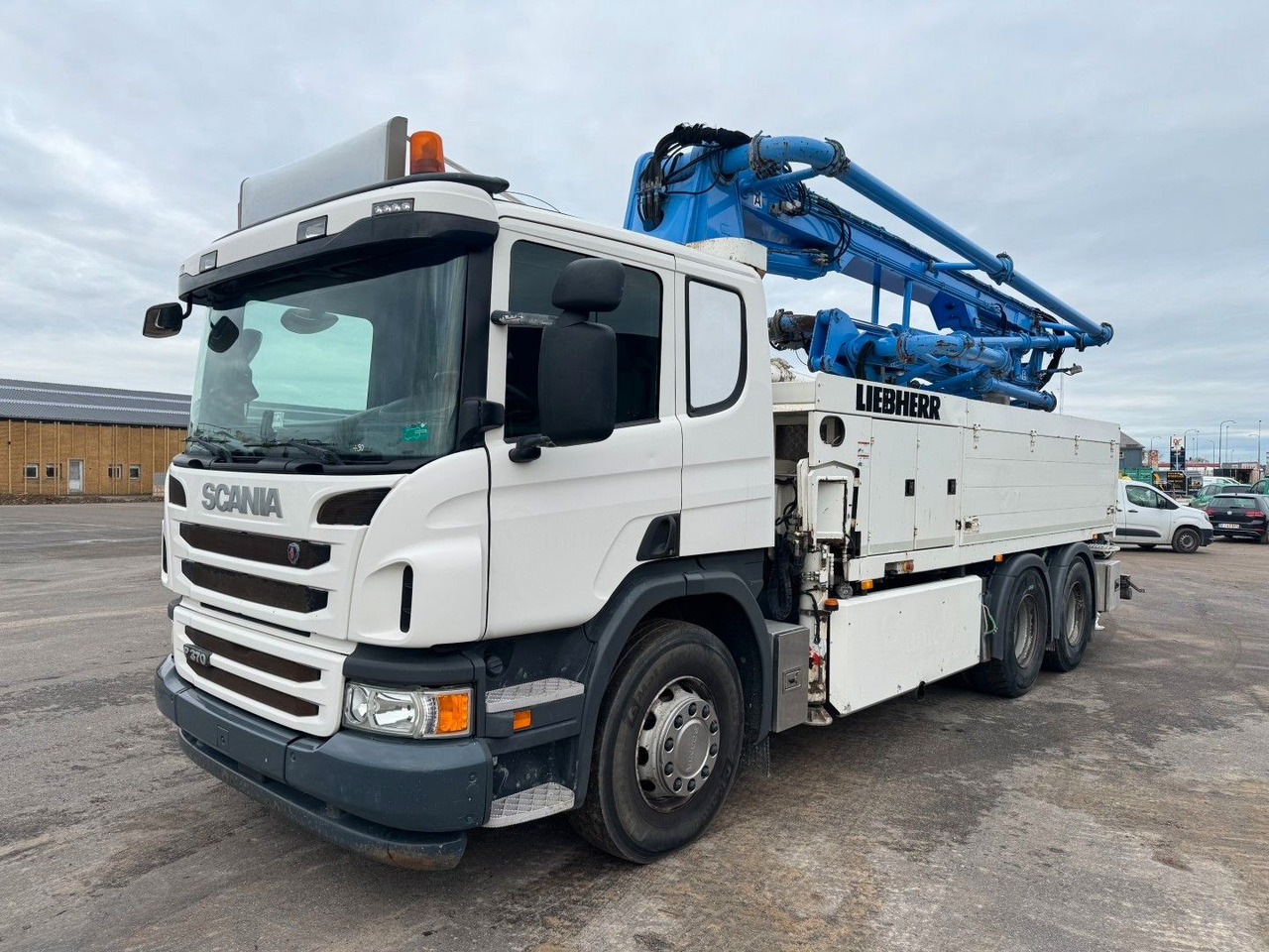Scania P370 6x4 Liebherr THP140H 24 M4 XH Betonpumpe - Betonpumpe: das Bild 1 Scania P370 6x4 Liebherr THP140H 24 M4 XH Betonpumpe - Betonpumpe: das Bild 1