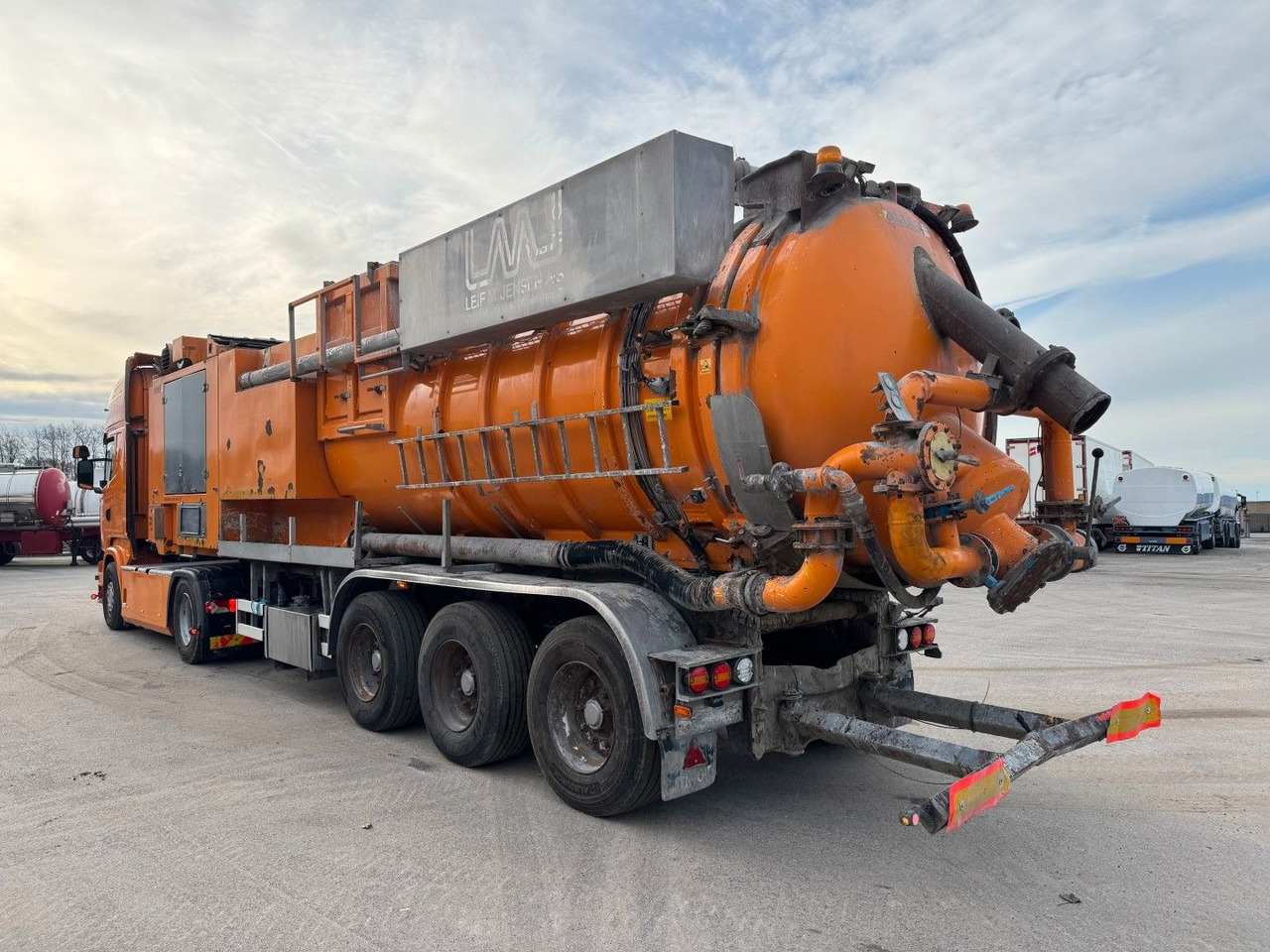 Scania R450 4x2 Euro 6 Disab Centurion LN20 Sauglader - Saug-/ Spülfahrzeug: das Bild 4 Scania R450 4x2 Euro 6 Disab Centurion LN20 Sauglader - Saug-/ Spülfahrzeug: das Bild 4