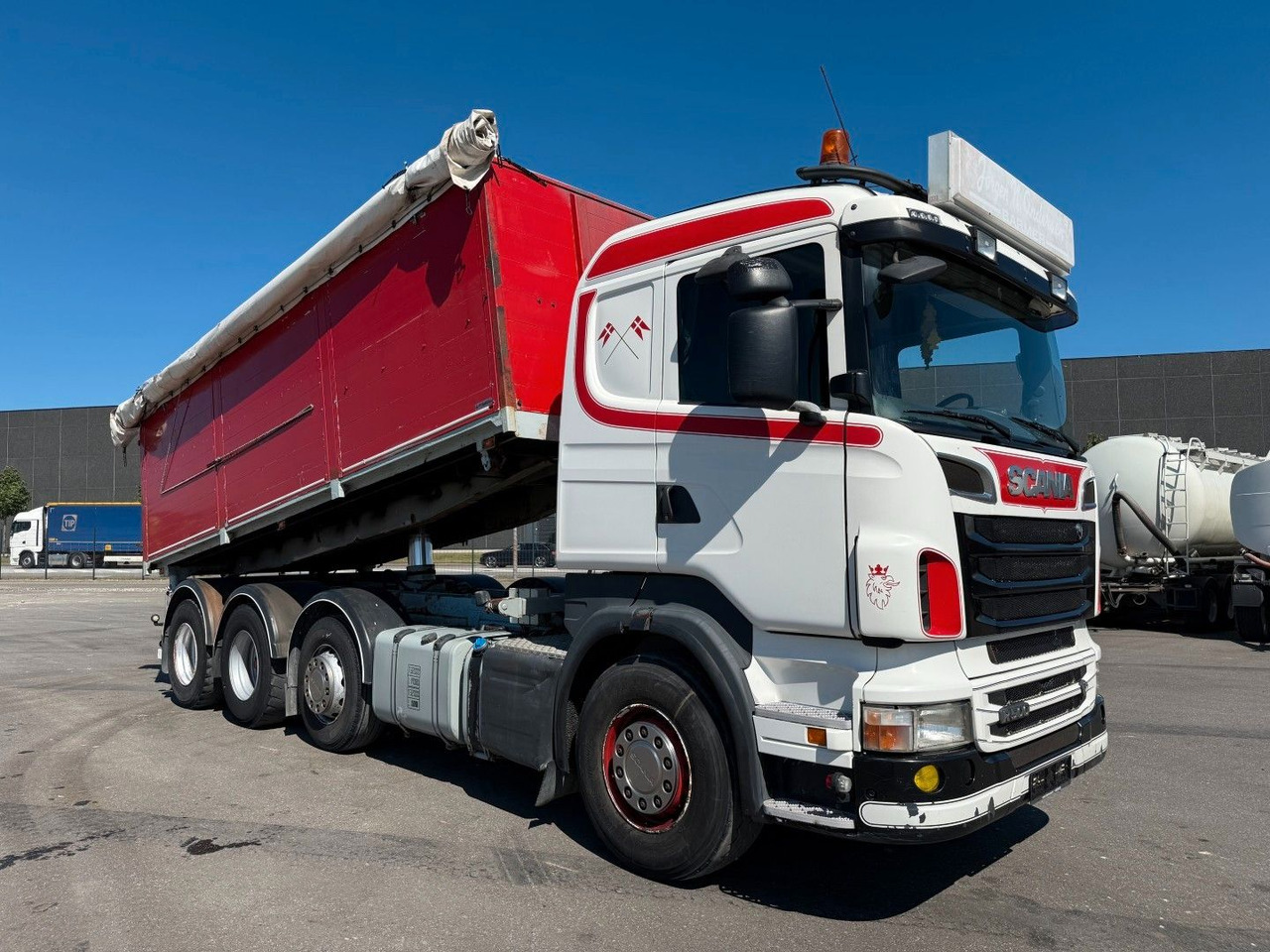 Scania R500 V8 8X2/4 Euro 5 Tipper / Kipper - Kipper: das Bild 2 Scania R500 V8 8X2/4 Euro 5 Tipper / Kipper - Kipper: das Bild 2