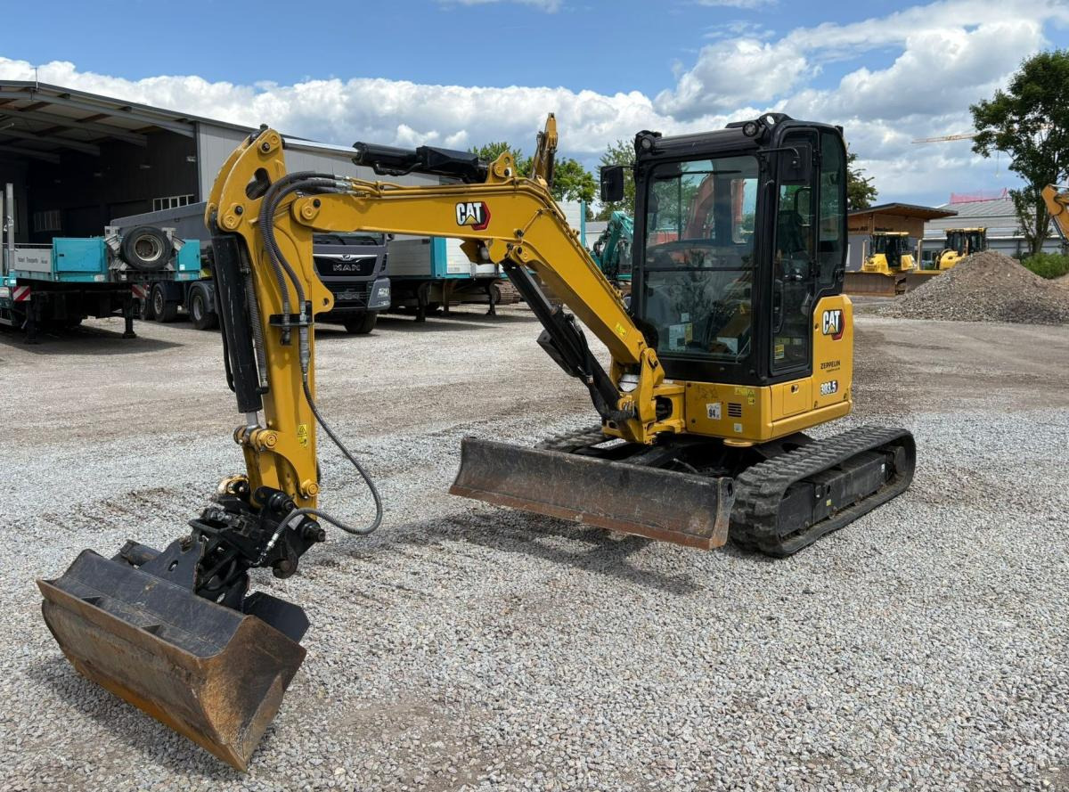 Caterpillar 303.5 CR - Minibagger: das Bild 2 Caterpillar 303.5 CR - Minibagger: das Bild 2